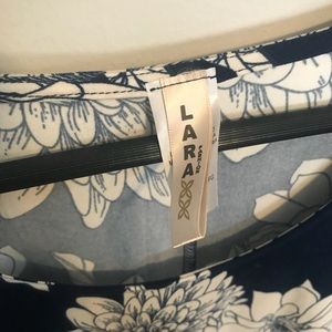 Long-sleeved Floral Tunic